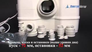 Канализационный насос grundfos SOLOLIFT2 WC 3 [upl. by Idok389]