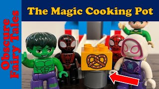 The Magic Cooking Pot – SpiderMan amp Friends LEGO DUPLO Fairy Tale [upl. by Romona]