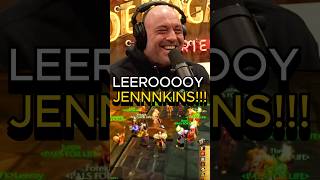 Joe Rogan Reacts To Leeroy Jenkins 🤣🤣 shorts joerogan jre leeroyjenkins jreclips podcast [upl. by Ertha]