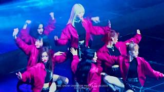 181028 Weki Meki I Dont Like your Girlfriend MBC Show Champion Fancam [upl. by Suirad218]