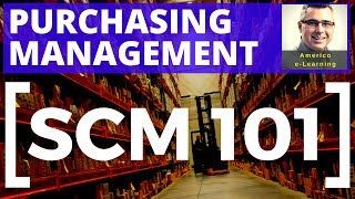 Lesson 2  Purchasing management  SCM 101  Learn quickly and get a job in corporate purchasing [upl. by Evad66]