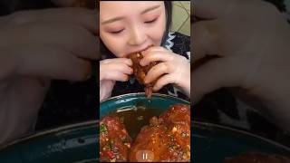 Chinese mukbang asmr shorts asmr mukbang BigbiteAsmrr [upl. by Pfeffer]