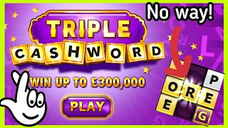 NEW Triple CASHWORD Scratch cards ONLINE  I Hit a TRIPLE LETTER  Bierans Cards [upl. by Leighland]