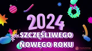 Życzenia noworoczne 2024 Wyślij życzenia na nowy rok [upl. by Quartis695]