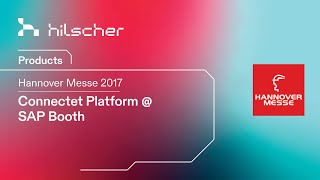 Connected Platform  Hilscher at HMI2017  SAP Booth [upl. by Viscardi615]