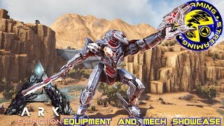 ARK Extinction All Mechs and Items Showcase RePuG Ark Extinction DLC 4 [upl. by Llerdna]