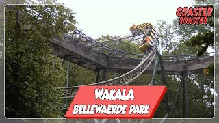 Wakala  Bellewaerde Park  Gerstlauer Family Coaster [upl. by Pucida]