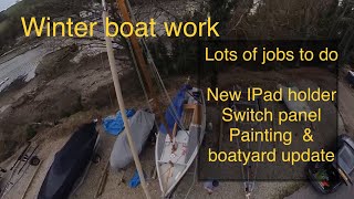 No25 Cornish Shrimper Winter boat jobs [upl. by Letnwahs738]