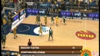 HighLights 4th game MaccabiPAO [upl. by Ermanno]