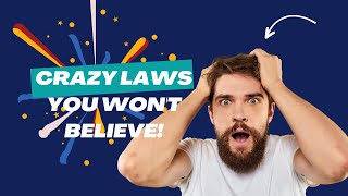 You WONT BELIEVE These CRAZY Laws From Around the World 3 is WILD [upl. by Lyris]