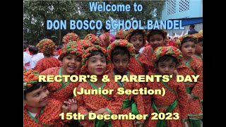 RECTORS amp PARENTS DAY  JUNIOR SECTION 202324  15th December 2023 [upl. by Cyrano138]