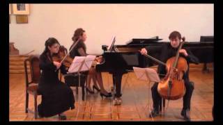 A Arensky Piano Trio No 2 in F minor Op 73  II Romanza Andante [upl. by Aranahs]