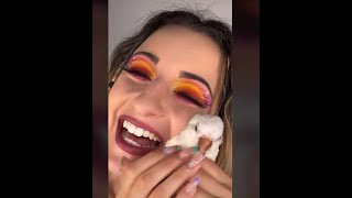 🥰 TikTok Arienne MakeUP con SKY 🥰 [upl. by Bilski]