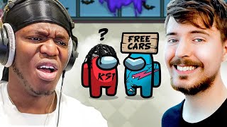 SIDEMEN AMONG US  MR BEAST EDITION [upl. by Nnayar]