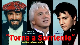 quotTorna a Surrientoquot Pavarotti Hvorostovsky Elvis P  Subts napolitanoinglésrusoespañol [upl. by Aistek]