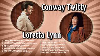 Conway Twitty and Loretta Lynn Greatest Hits Full Album  Conway Twitty Loretta Lynn Best Songs [upl. by Werd]