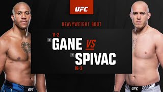 UFC Fight Night Gane vs Spivak Highlights [upl. by Lidia629]