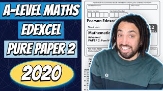 2020 Edexcel A Level Maths Pure Paper 2 Walkthrough [upl. by Lenz]