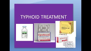 Pharmacology 707 e AntiTyphoid Typhoid Drugs Salmonella Typhi Ceftriaxone Ciprofloxacin azithromycin [upl. by Yenatirb]