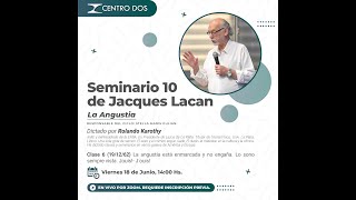 Seminario 10 de Jacques Lacan  Clase 6 a cargo de Rolando Karothy [upl. by Landers22]