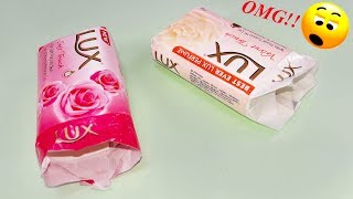 Waste material reuse idea  Best out of waste  DIY arts and crafts  recycling lux soap packets [upl. by Oyr]