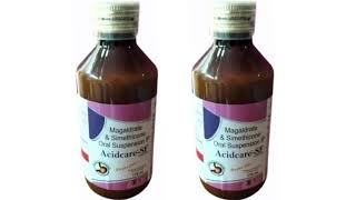 Acidcare SF Syrup Magaldrate and Simethicone Oral Suspension Syrup [upl. by Donnelly]