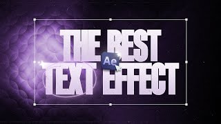 Best Text Animation After Effects Tutorial [upl. by Conal41]