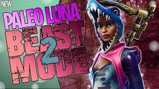 FORTNITE  PALEO LUNA  DINO NINJA  BEAST MODE PT 2  End Game Melee Build [upl. by Artinek]