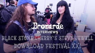 Backstage at Download Festival XXI  Brocarde Interviews Steve Jewell from Black Stone Cherry [upl. by Faunia902]