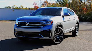 2022 VW Atlas Cross Sport SEL Premium RLine  Features Review amp POV Road Test [upl. by Sorazal]