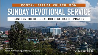 ETC Day of Prayer  Sunday Devotional Service  17112024 [upl. by Kenway144]