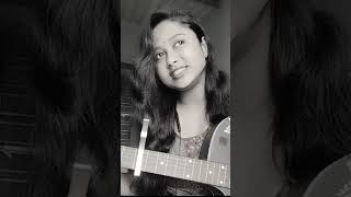 Jodi Bare Bare femalecover shortsviral banglasong guitercover mellowmusic [upl. by Mogerly]