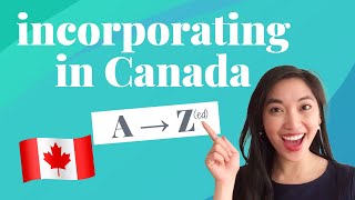 How to Incorporate a Business in Canada Like a Lawyer [upl. by Bueschel]