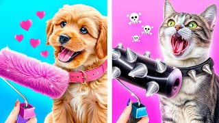 Goede Hond vs Slechte Kat Dierenhuisjes Maken [upl. by Nnaira]