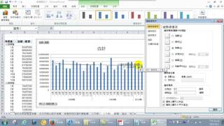 如何製作線性趨勢線、公式與R平方 Excel 2010 進階25 [upl. by Ayamahs]