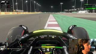 F1 23 Tme Trial World Record Qatar 119684 [upl. by Ekoorb]