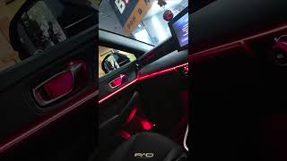 INTERIOR HRV 2023 INSTALL AMBIENT LIGHT ambientlights modification shortvideo [upl. by Haughay188]