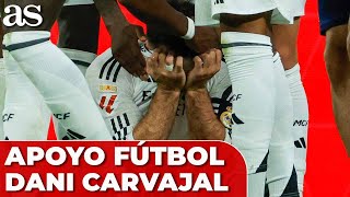 El BRUTAL APOYO del mundo del FÚTBOL a CARVAJAL  REACCIONES a su LESIÓN [upl. by Lenoil]