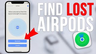 How to findlocate lost AirPods 4 Ways [upl. by Attesor510]