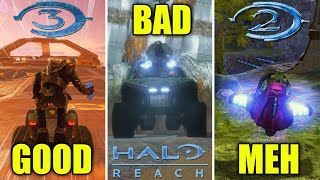 Worst To Best Halo Warthog Levels From Every Halo Game [upl. by Ydnirb]