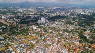 มหาอุทกภัยเชียงใหม่ 67​ Chiang Mai Flood Aerial Views October 5 2024 [upl. by Ainecey]