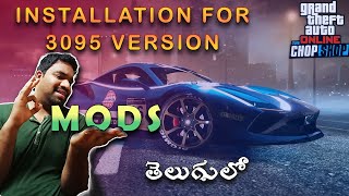 How to Mod GTA 5 2024 Telugu  GTA 5 3095 Mods Install  GTA 5 Mods  Shalem Gaming [upl. by Selfridge730]