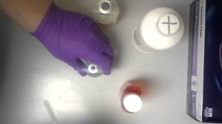 Vancomycin Solution Compound Part 1 [upl. by Cromwell]