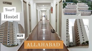 NIT Allahabad  Hostel  View  Tour  Scenic View  New Hostel Tour [upl. by Crespi]