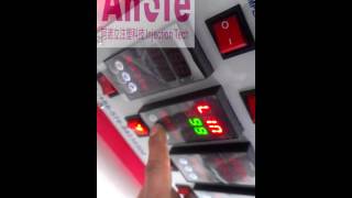 Anole hot runner temperatute controller operation video [upl. by Matlick]