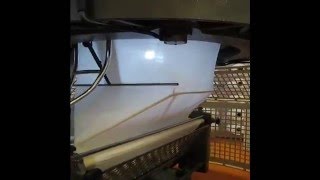 Circular Knitting Machine of Electronic Jacquard Mesh and 8 Lock Interlock [upl. by Nileak272]