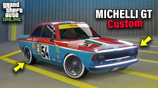 GTA 5 Online LAMPADATI MICHELLI GT Customization amp Test  Alfa Romeo Giulia Sprint GTV [upl. by Htomit403]