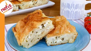 Peynirli Börek Tarifi  Su Böreğinden Farksız [upl. by Jacinta]