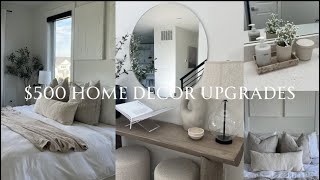 500 worth of home decor upgrades  target  amazon [upl. by Eimas278]