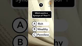 English Quiz Part 10 quiz english synonyms englishvocabulary [upl. by Idoc]